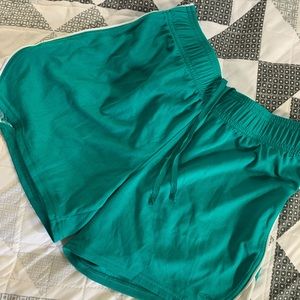 Turquoise Champion Running Shorts
